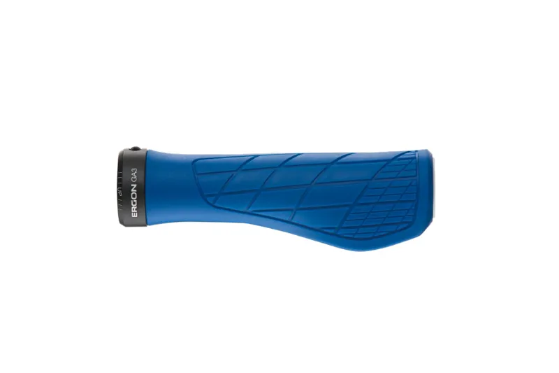 Ergon GA3 MTB Grips -  Blue-1